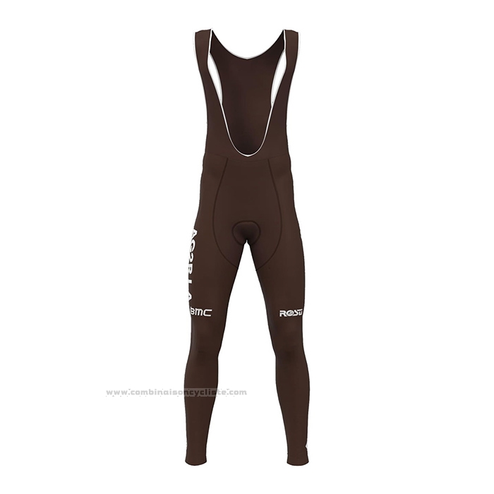 2023 Maillot Cyclisme Ag2r La Mondiale Blanc Manches Longues et Cuissard